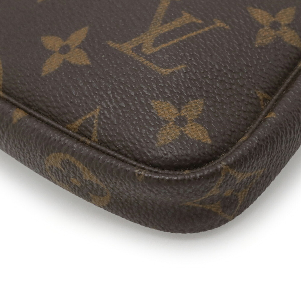 LOUIS VUITTON Authentic Brown Monogram Pochette Pouch - Picture 4 of 8